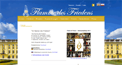 Desktop Screenshot of flameofpeace.org